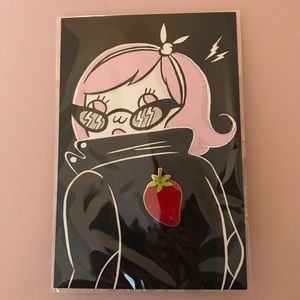 Tuesday Bassen Strawberry Pin NWT